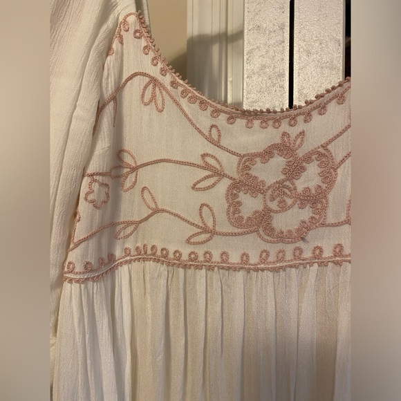 Free People Wedgewood Maxi Dress in ivory NWT - Picture 5 of 7